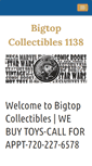 Mobile Screenshot of bigtopcollectibles1138.com